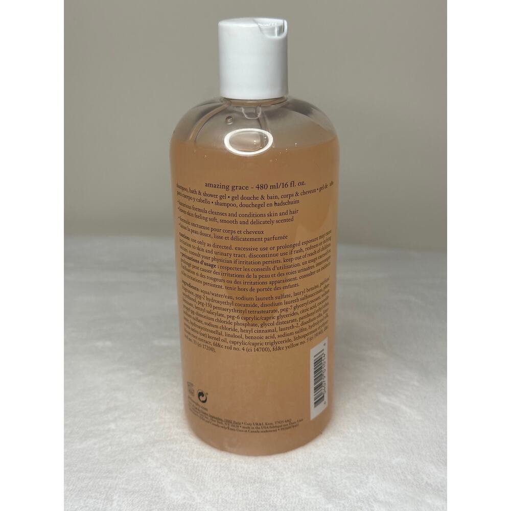 Amazing Grace Shampoo, Bath & Shower Gel 16 fl oz - Picture 2 of 3
